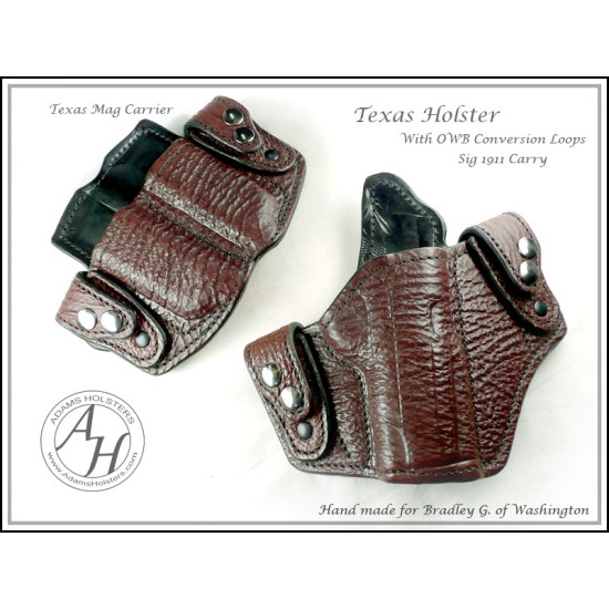 Texas IWB Holster Starter Pack - Holster, Mag carrier and belt