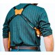 Vertical shoulder holster