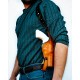 Vertical shoulder holster